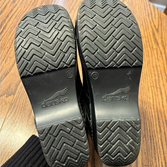 Dansko women’s pewter leopard clog size 40 - Picture 8 of 8